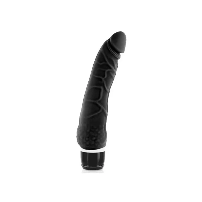 Seven Creation Gode vibrant Slim Silicone 15 x 4 cm Noir
